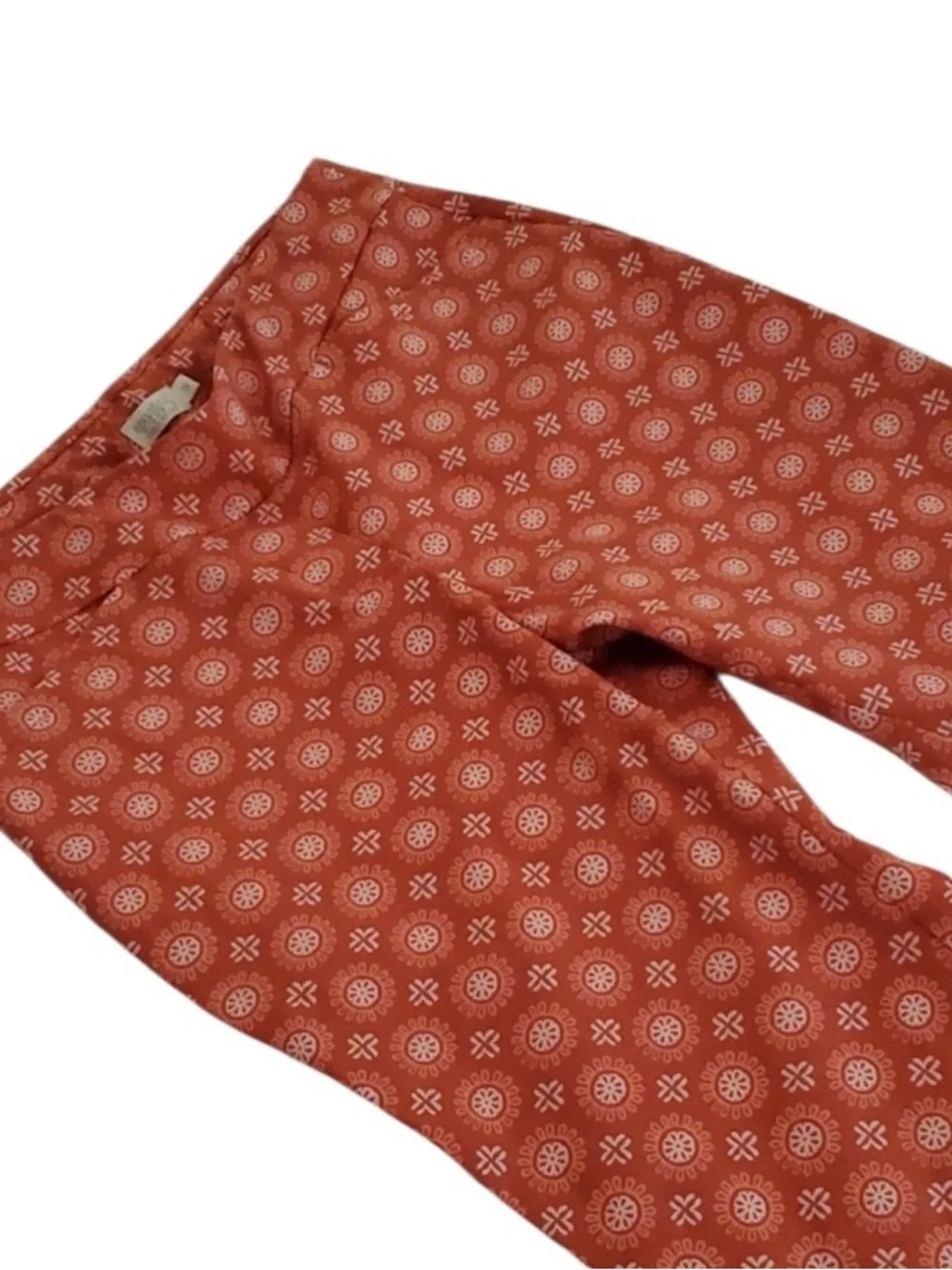 SPARTINA 449 MAREN PULL-ON PANT PATTERN HOUSE BOHO CIRCLES size Small - Picture 3 of 7